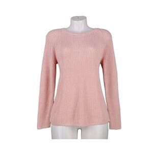 Loft Tricot Knit Sweater Cotton Small